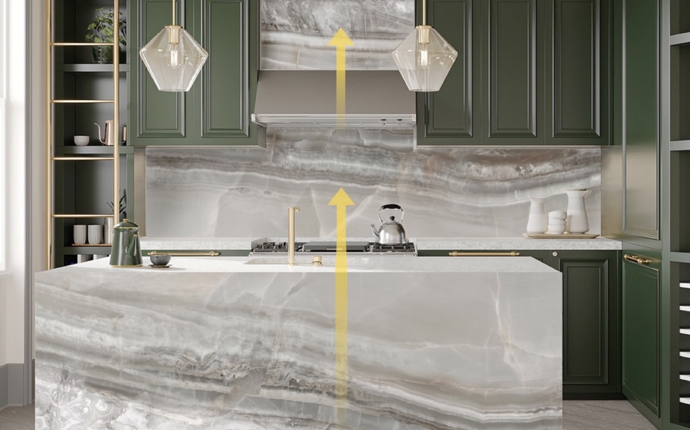 kitchen setting West Palm Beach bioquartz